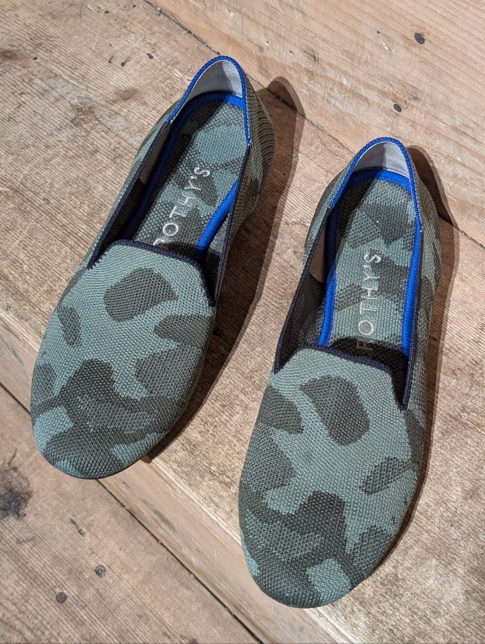Rothy's Camo Loafers